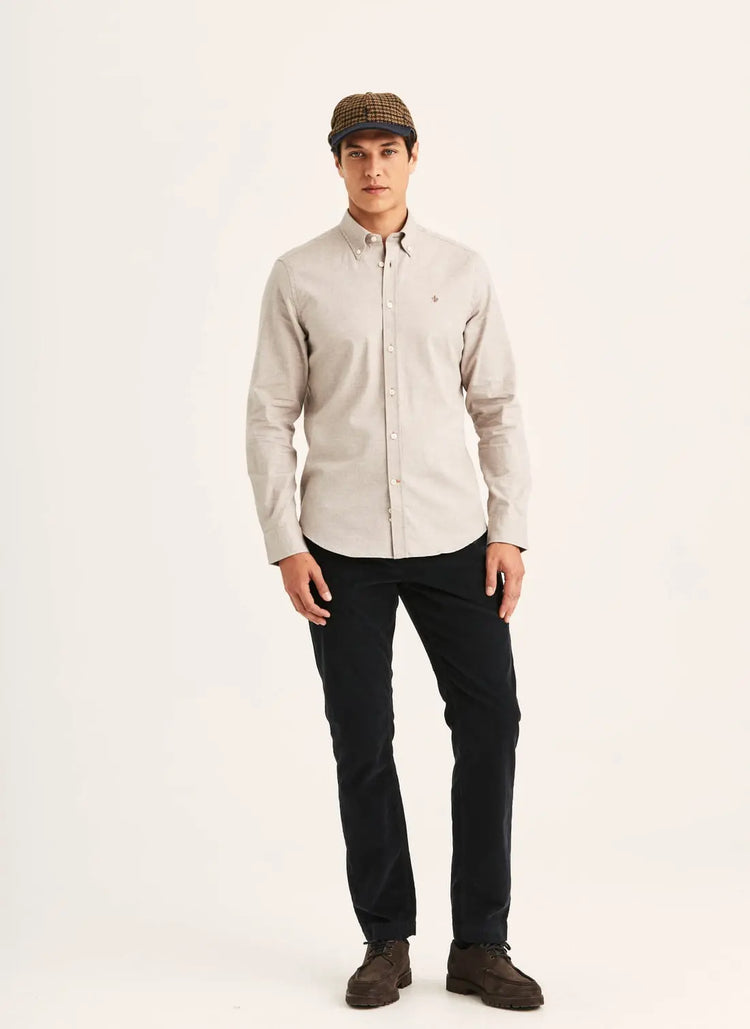 Watts Flannel Shirt - Khaki
