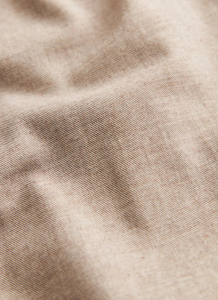 Watts Flannel Shirt - Khaki