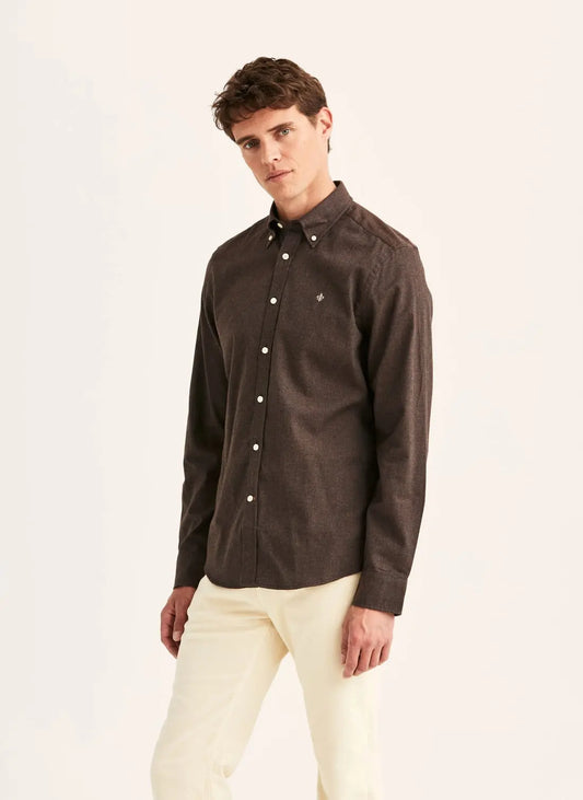 Watts Flannel Shirt - Brown
