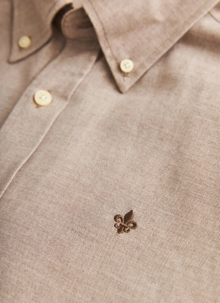 Watts Flannel Shirt - Khaki