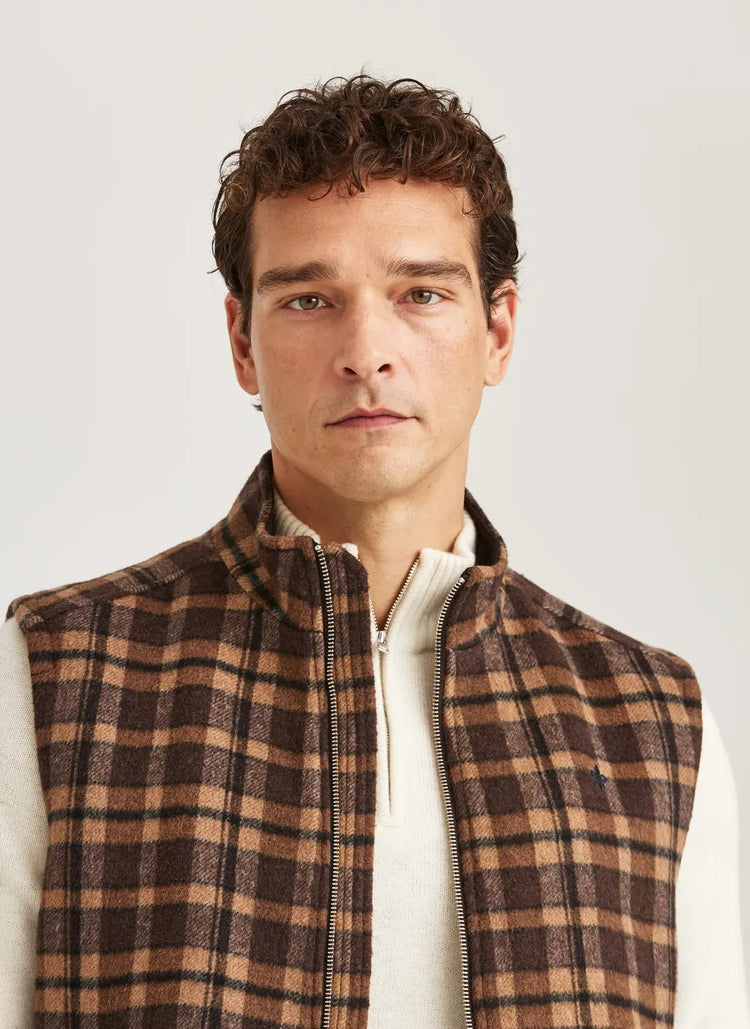 Humphrey Vest - Brown