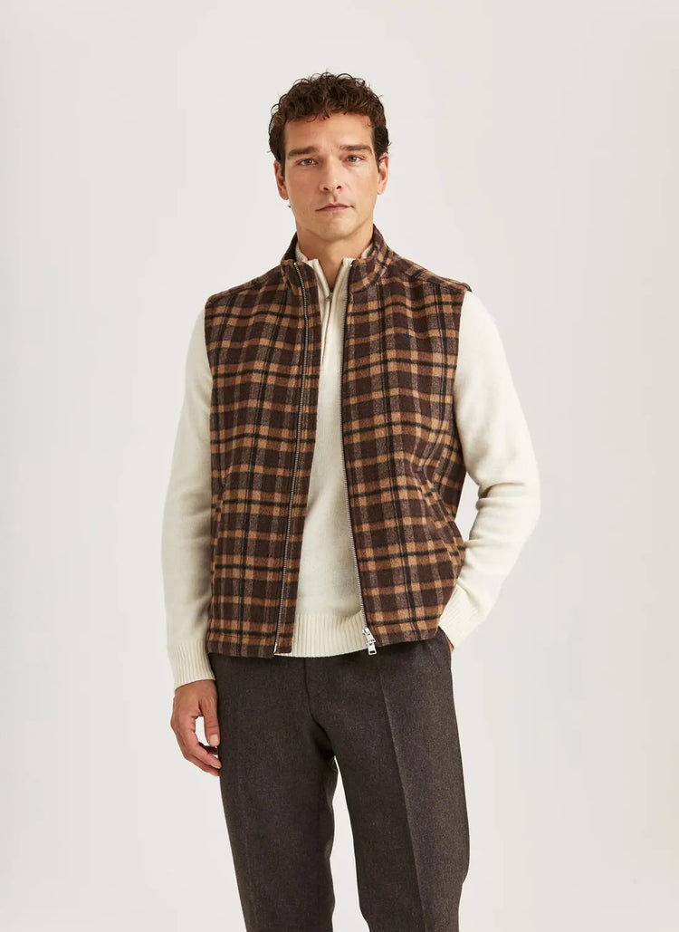 Humphrey Vest - Brown