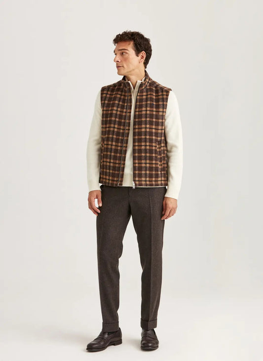 Humphrey Vest - Brown