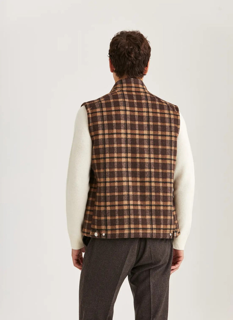 Humphrey Vest - Brown