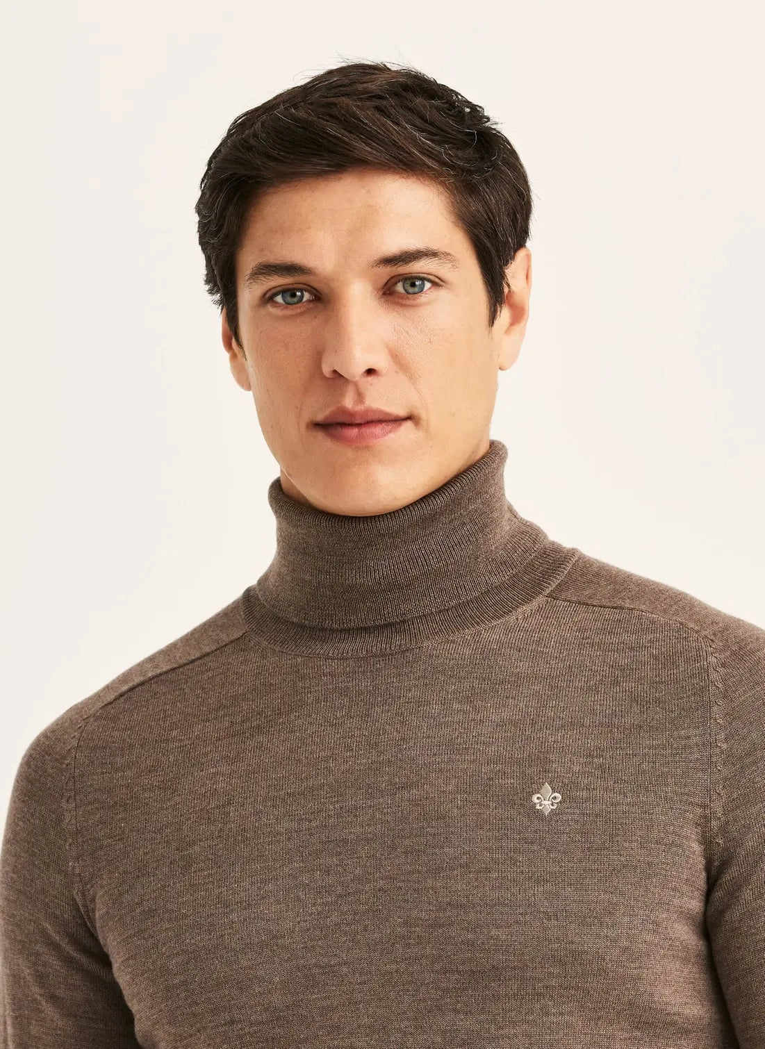 Merino Roller Neck - 84 Brown