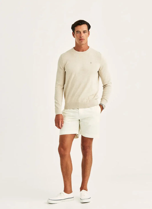 Riley O-neck tröja khaki herr