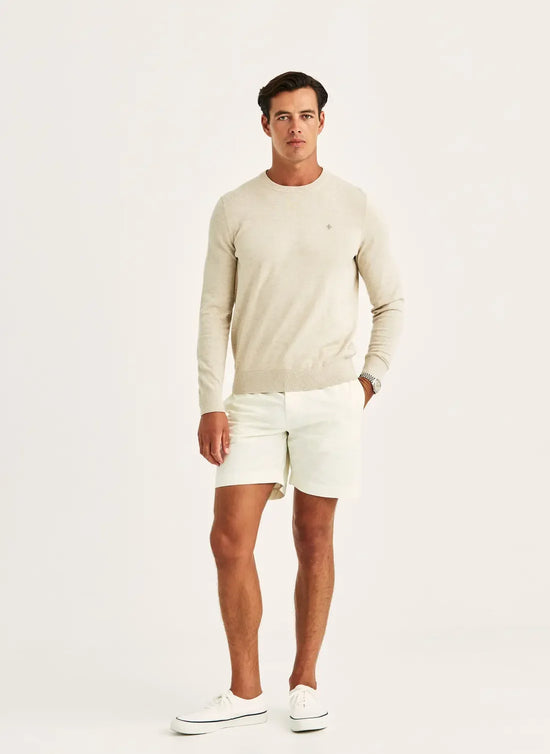Riley O-neck tröja khaki herr