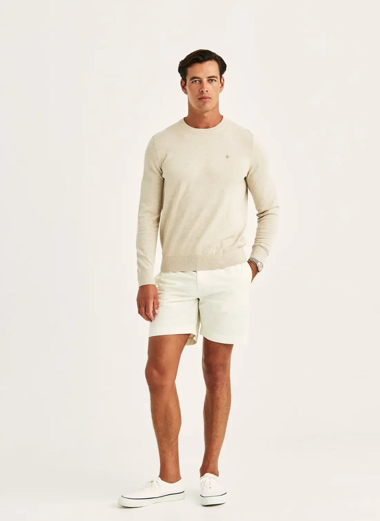 Riley O-neck tröja khaki herr