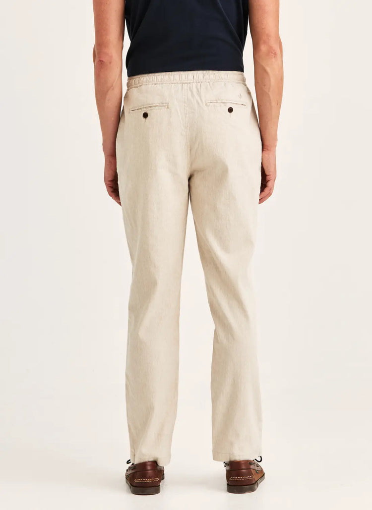 Fenix Linen Trouser - Off white