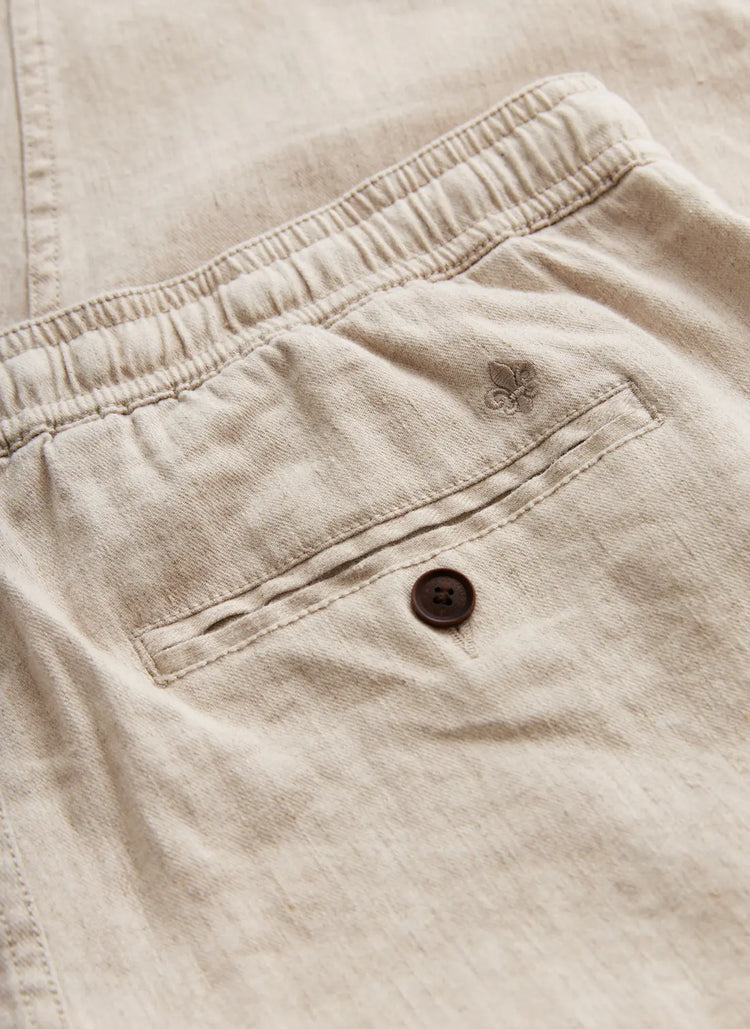 Fenix Linen Trouser - Off white