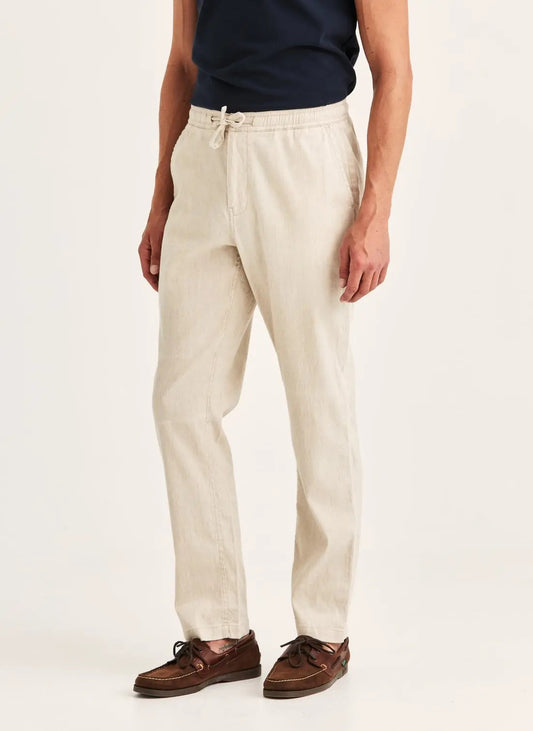 Fenix Linen Trouser - Off white