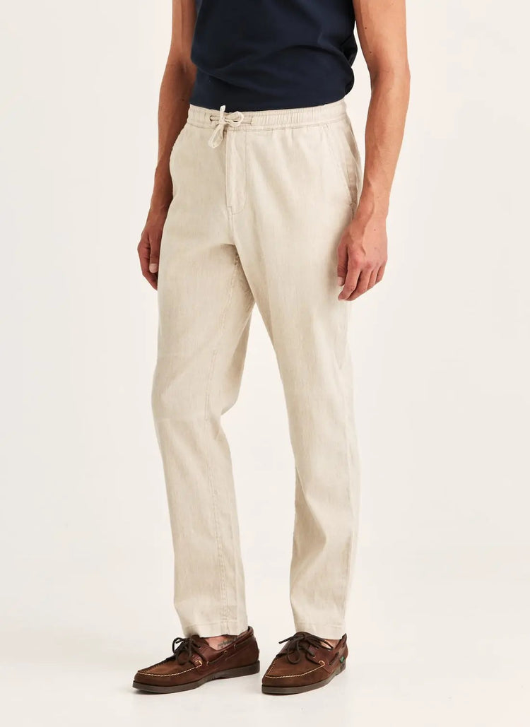 Fenix Linen Trouser - Off white