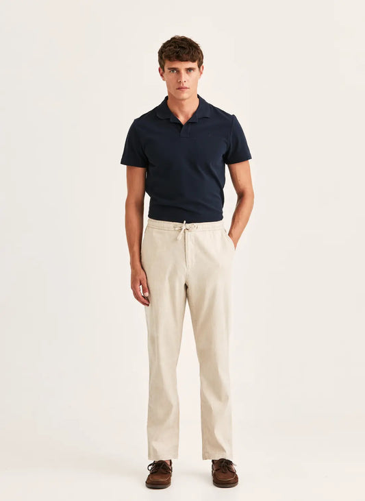 Fenix Linen Trouser - Off white
