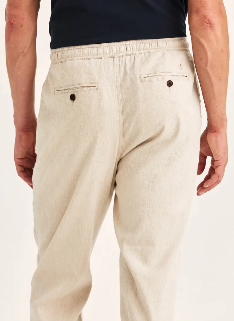 Fenix Linen Trouser - Off white