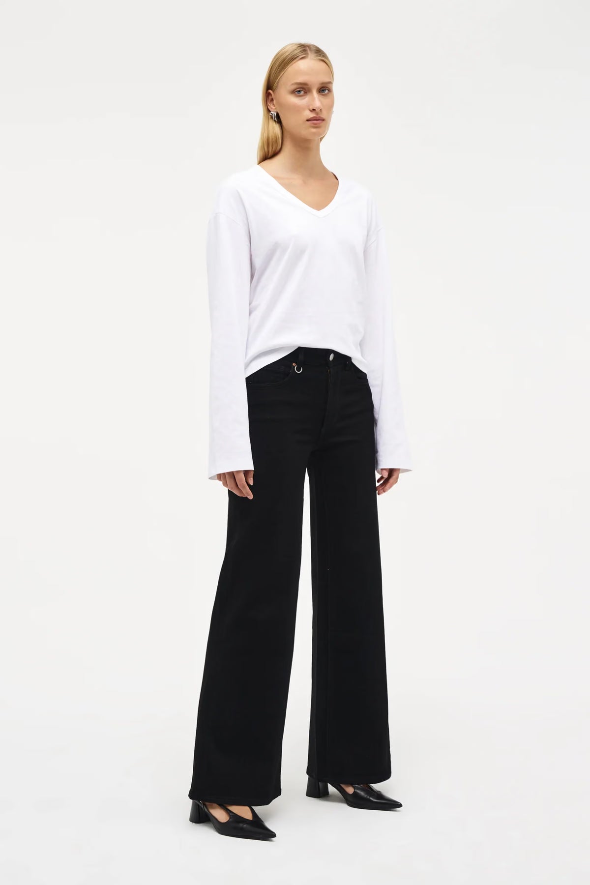 Eva Wide Sombre - Sharp Black