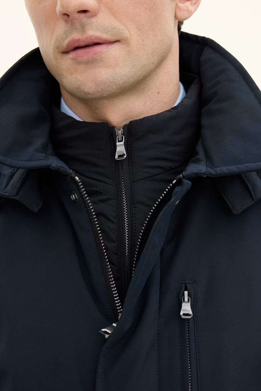 Wynter Padded Jacket - Mörkblå