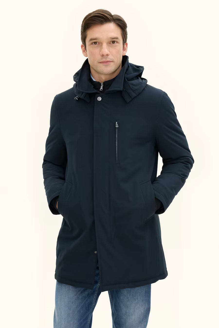 Wynter Padded Jacket - Mörkblå