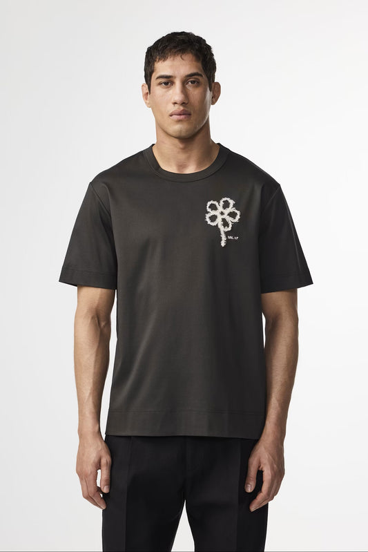 Pedro Broderi T-shirt- Dark Army