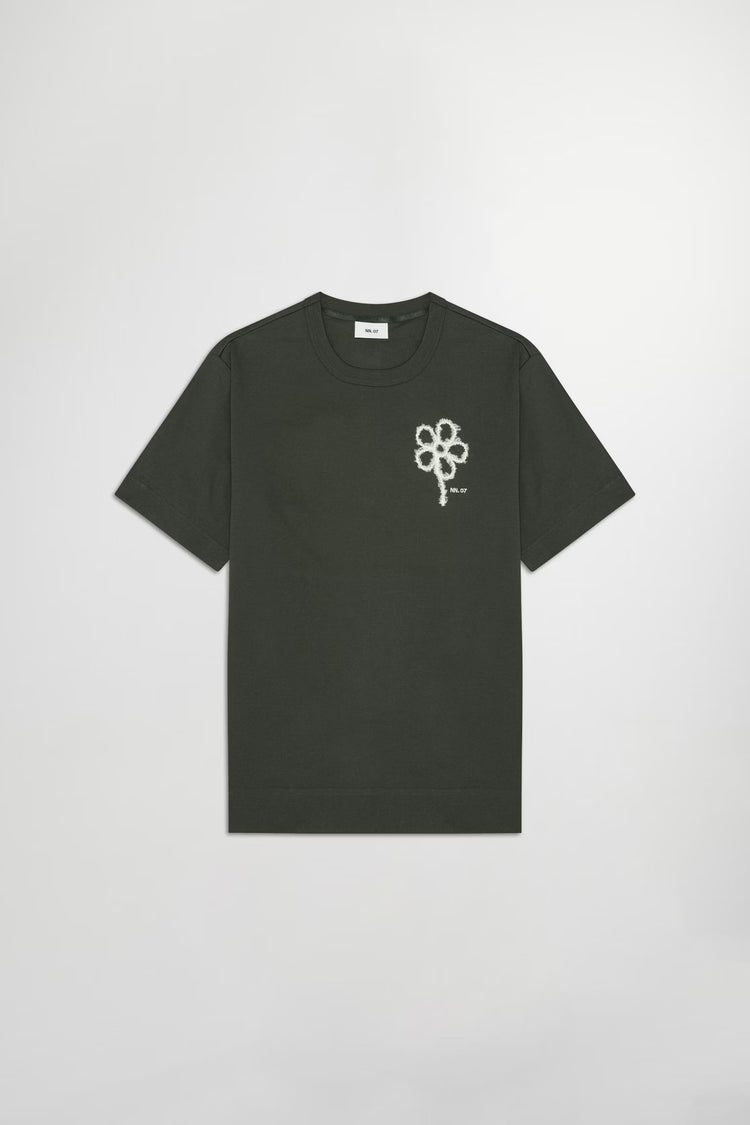 Pedro Broderi T-shirt- Dark Army