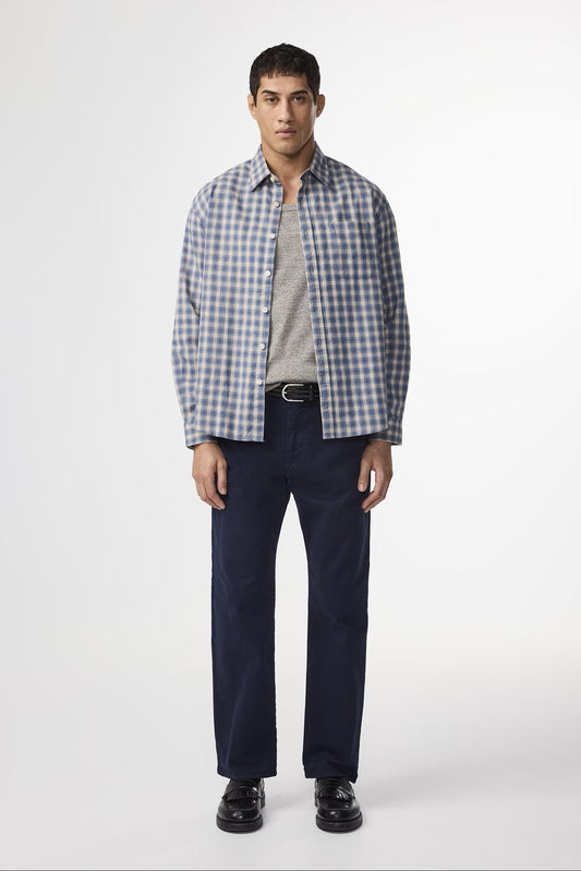 Deon flanellskjorta - Blue Check