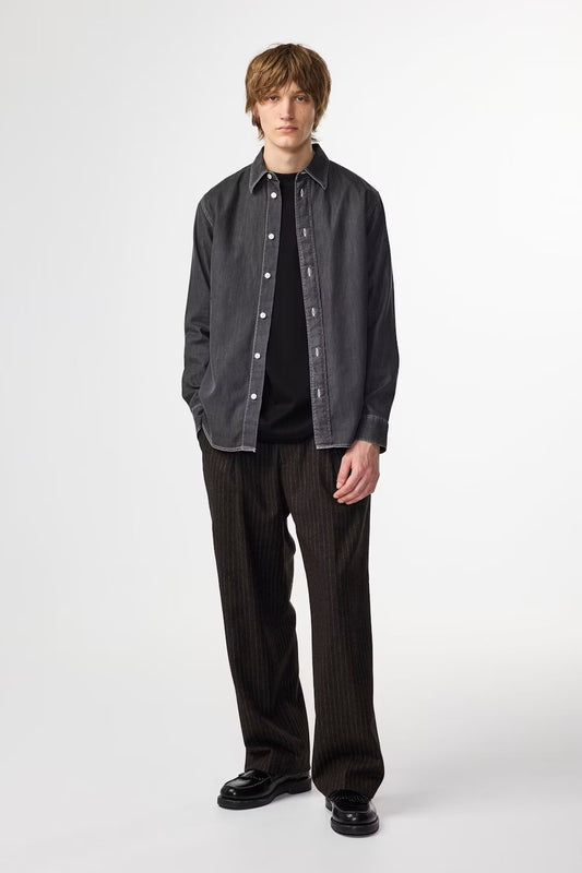 Colby Shirt - Grey Denim