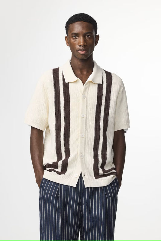 Ares Knit Shirt - Ivory
