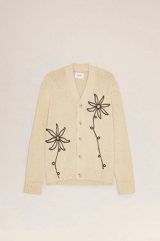 Mika Ultra-mjuk Cardigan - Ecru