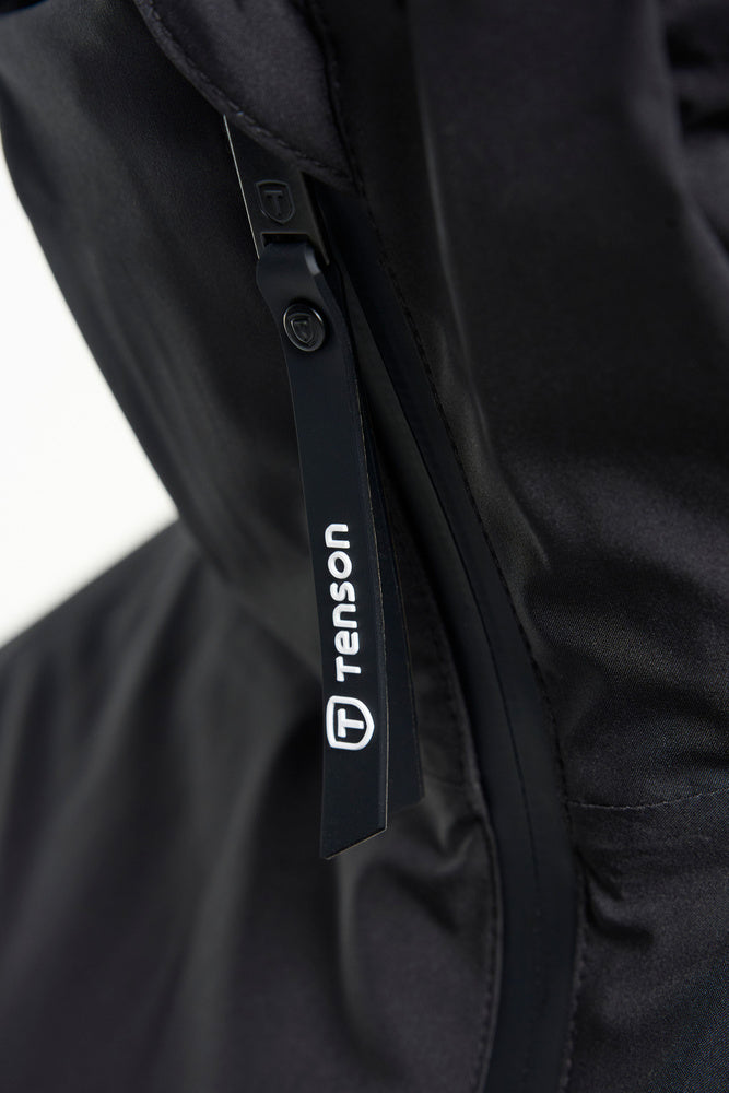 Transit Coat Herr - Svart – närbild