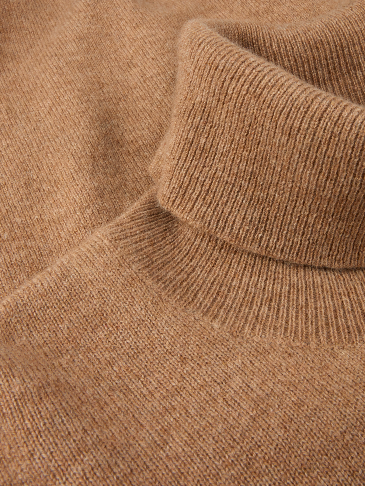 Kajsa kashmirpolo - Brun – detalj