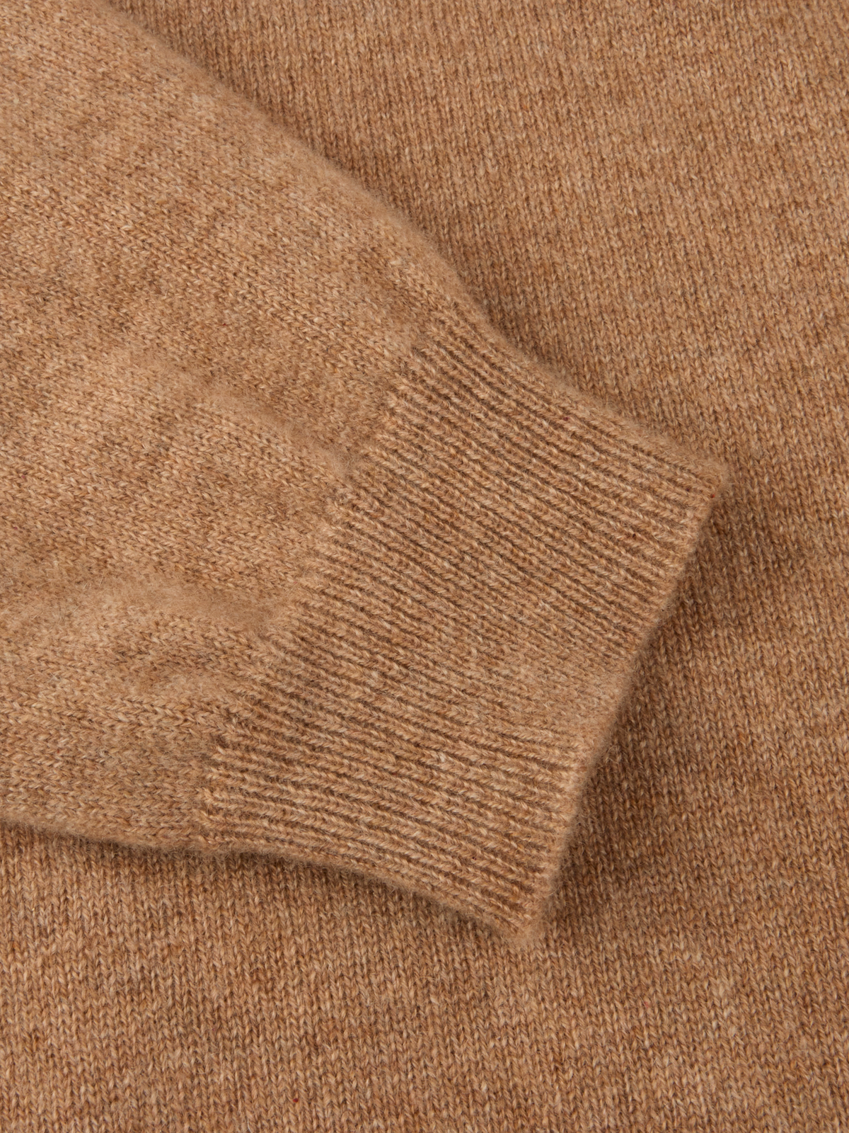Kajsa kashmirpolo - Brun – detalj