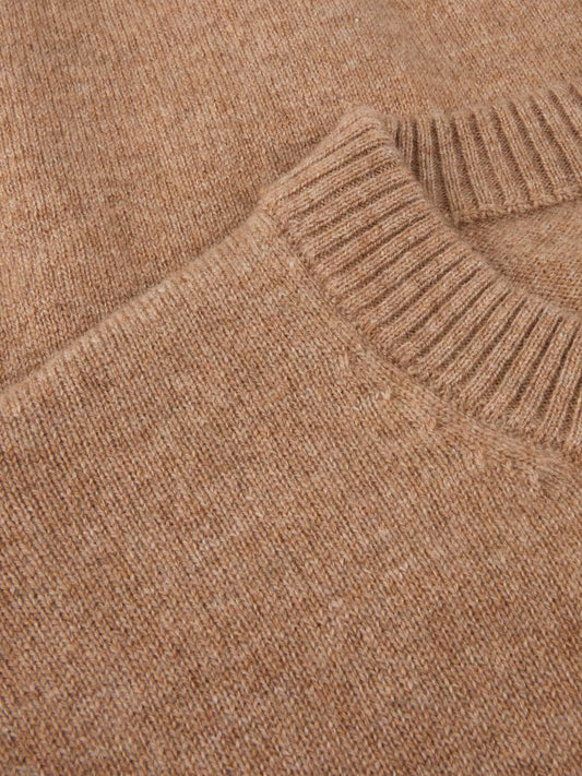 Lilian Knit Cashmere Sweater - Brown
