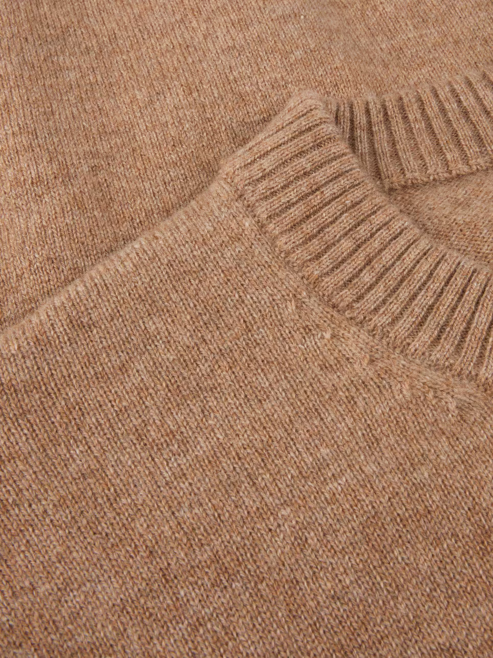 Lilian Knit Cashmere Sweater - Brown