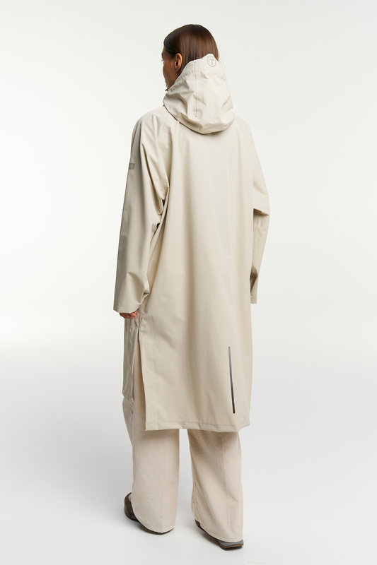 Drizzle Parka Unisex Light Beige L/XL - Ljusbeige