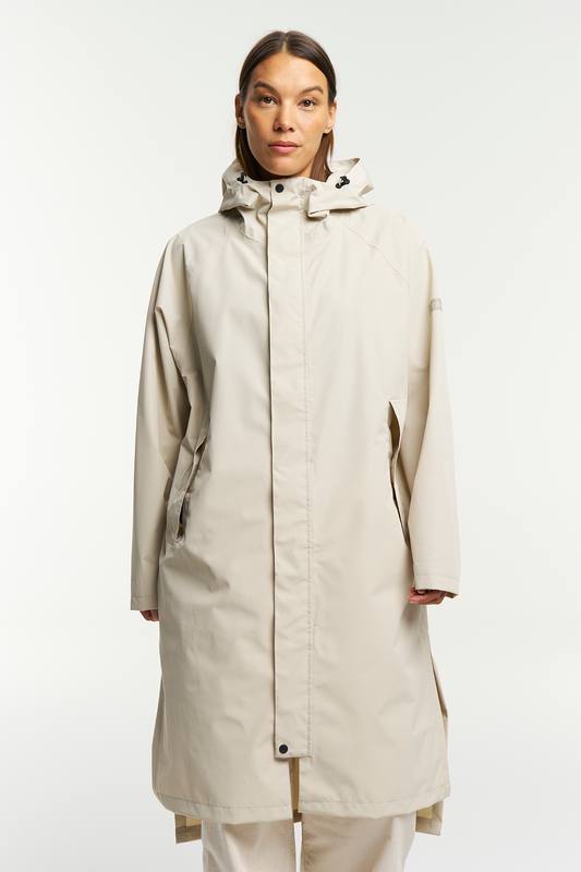 Drizzle Parka Unisex Light Beige S/M - 725