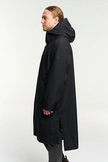 Tretorn svart Drizzle Parka regnjacka herr med huva