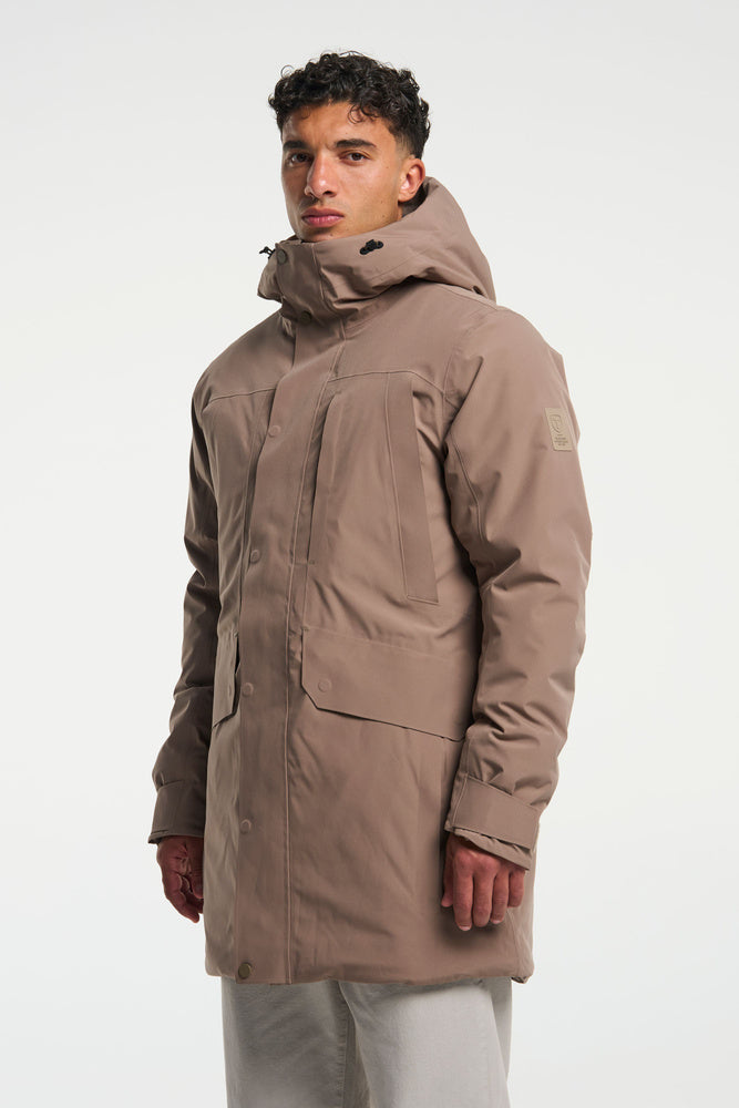 Vision Storm Parka Herr - Brun – framsida