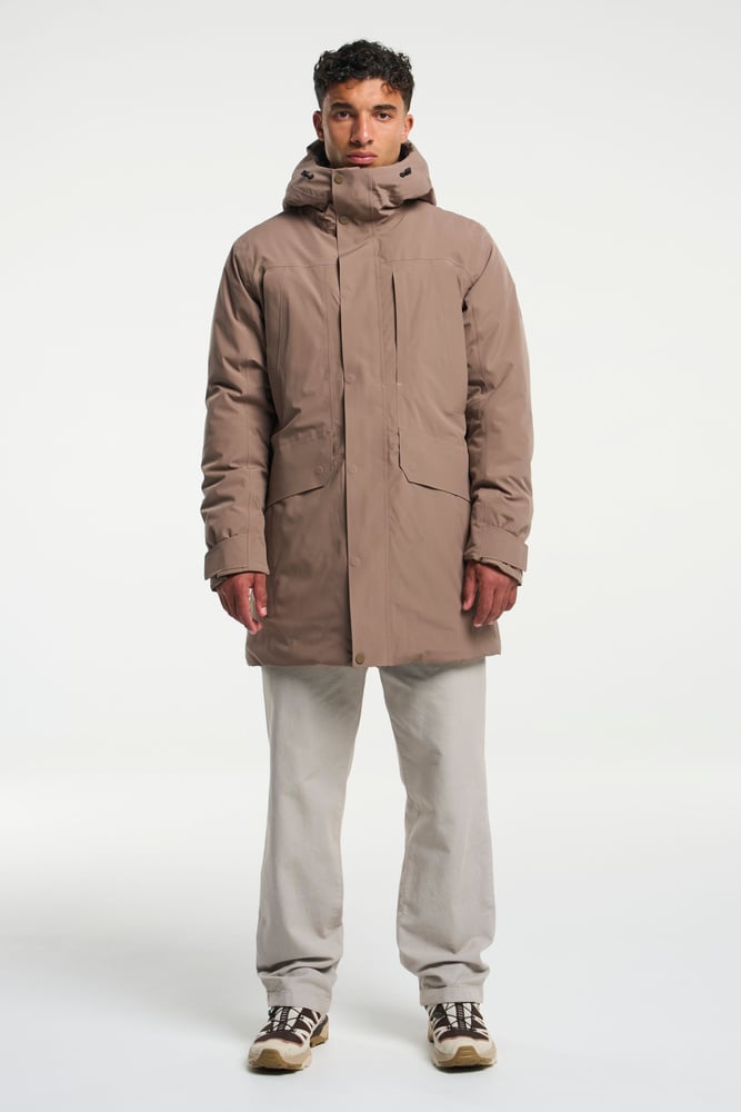 Vision Storm Parka Herr - Brun – baksida