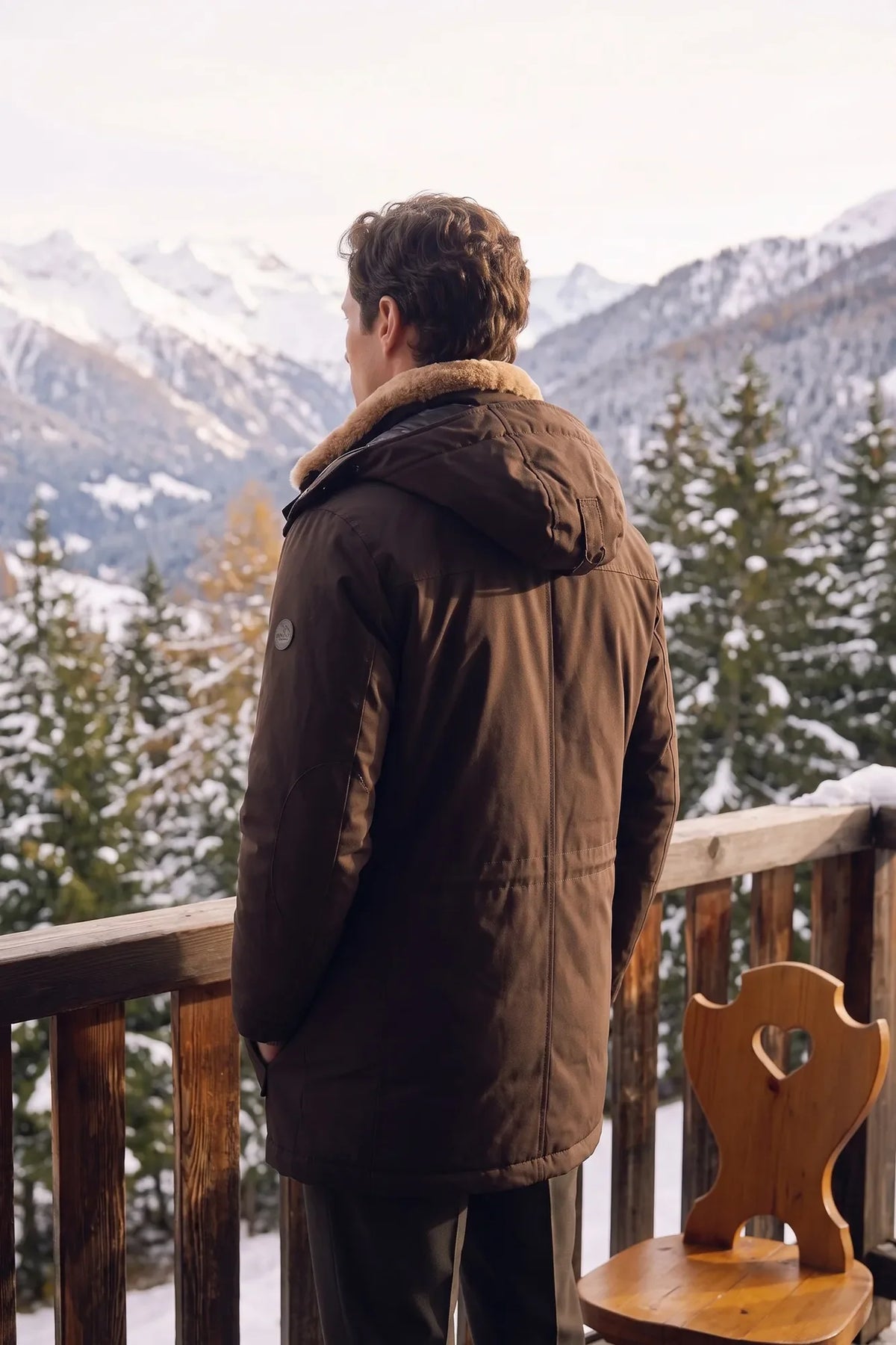 Livigno Classico Jkt - Coffee – bild 10