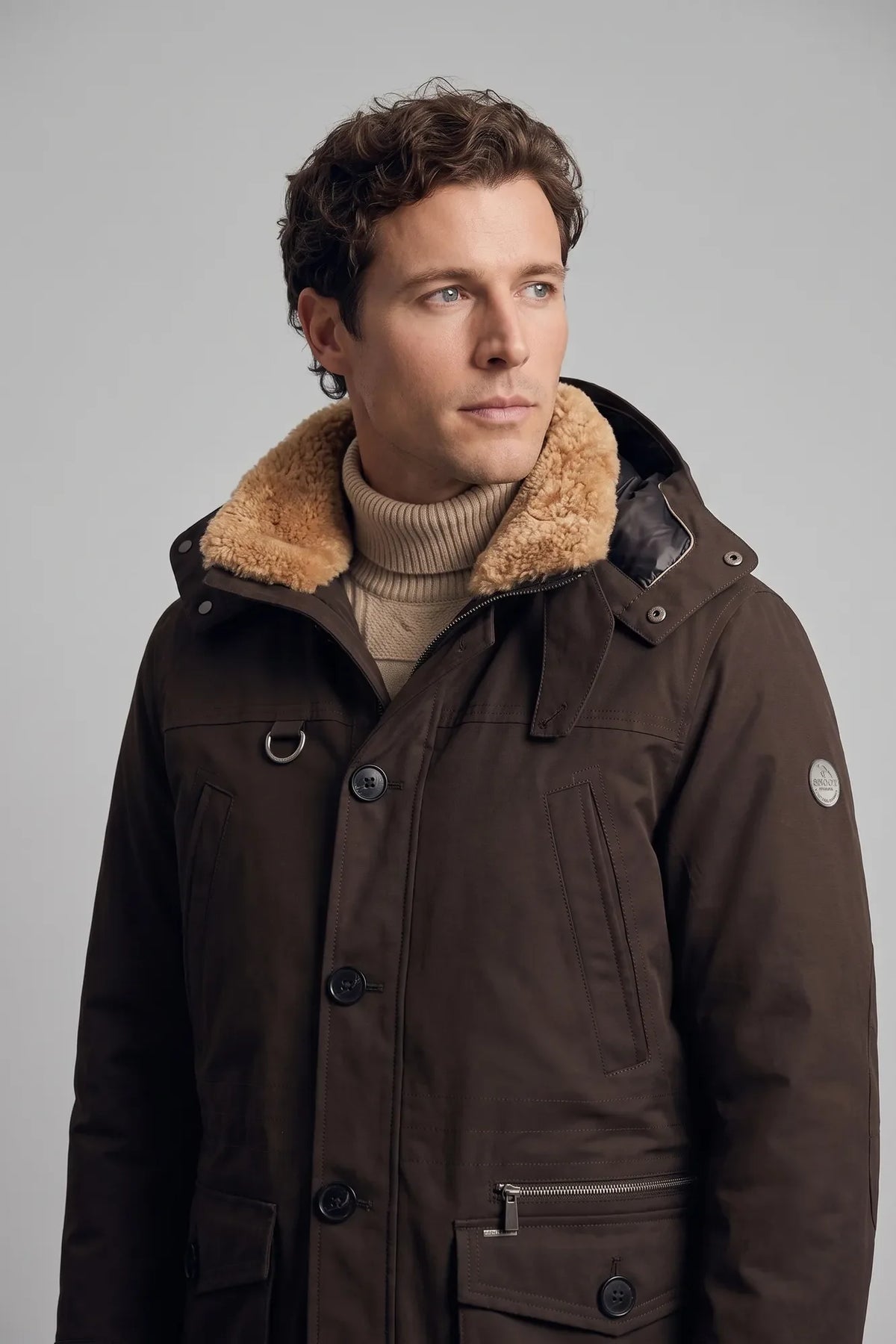Livigno Classico Jkt - Coffee – bild 8
