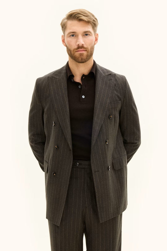 Farris Blazer - Slate Brown