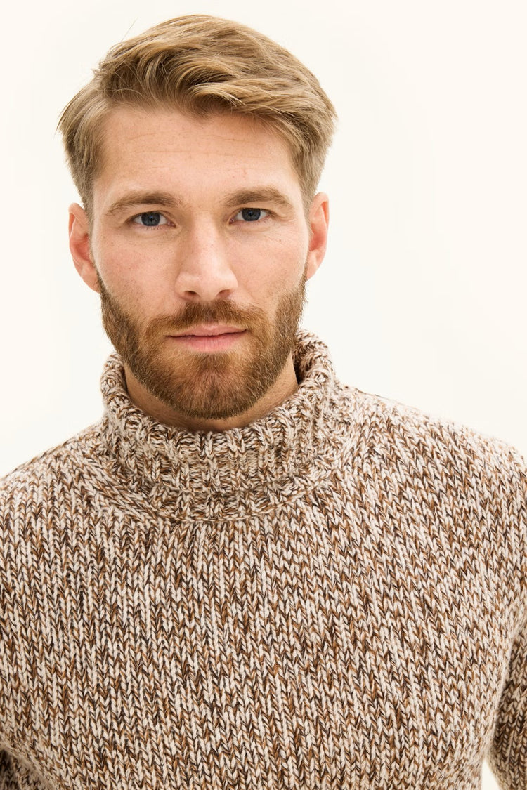 Mika Rollneck - 566 Brown Plaice