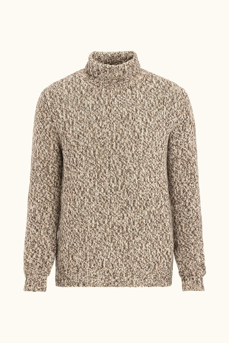 Mika Rollneck - 566 Brown Plaice