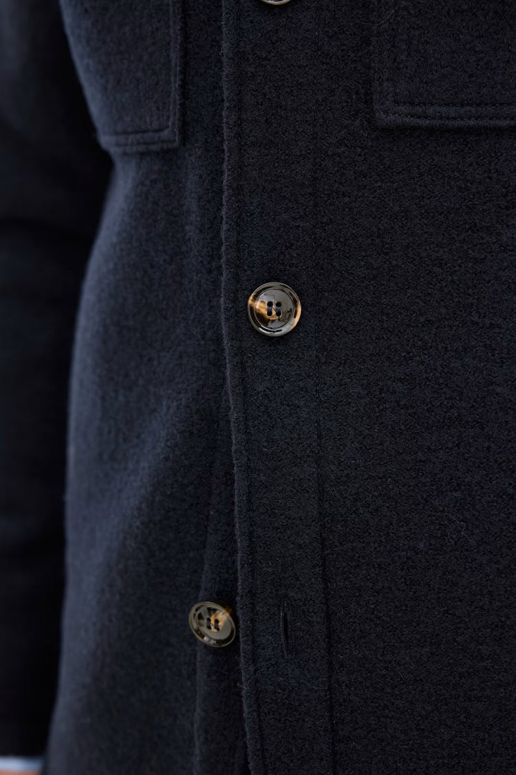 Regular Fit Ull Overshirt - Navy
