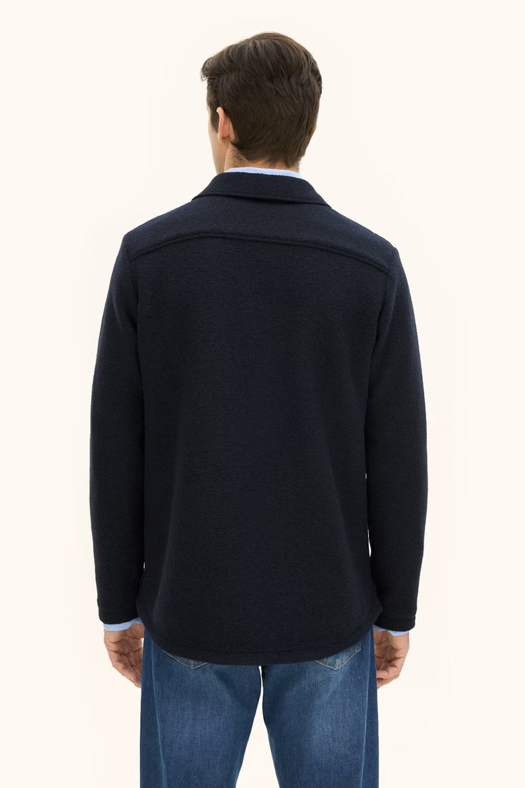 Regular Fit Ull Overshirt - Navy
