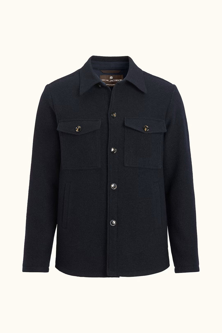 Regular Fit Ull Overshirt - Navy