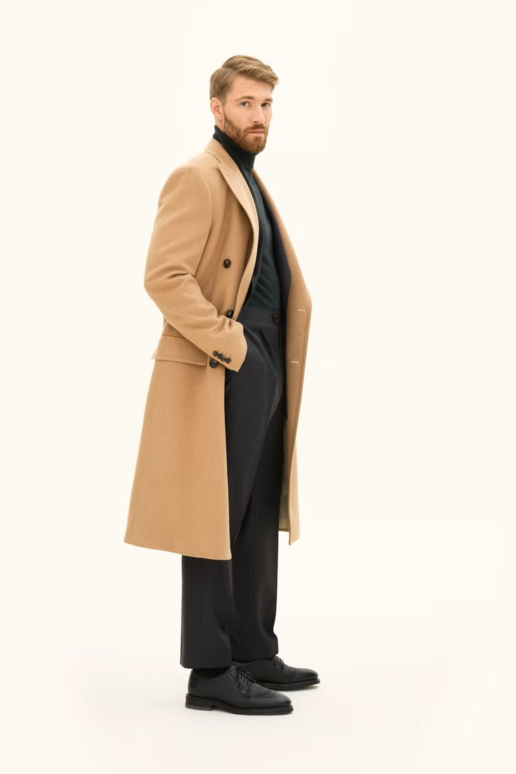 Alvaro Coat - 421 Light Camel Beige
