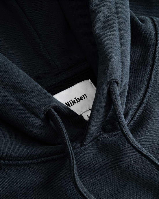 Nikben Desert Trip Boxy Hood svart hoodie herr