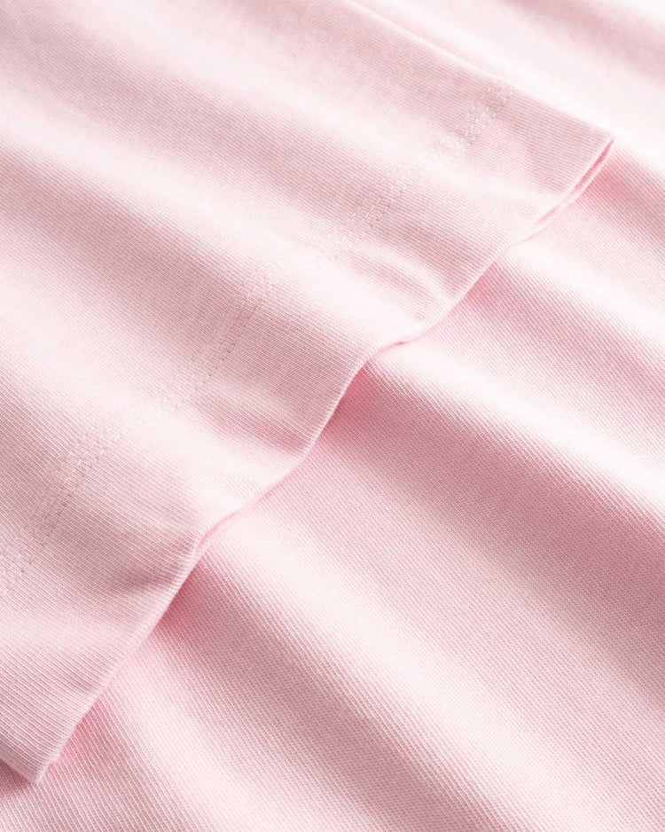 HALF HALF TEE rosa t-shirt herr