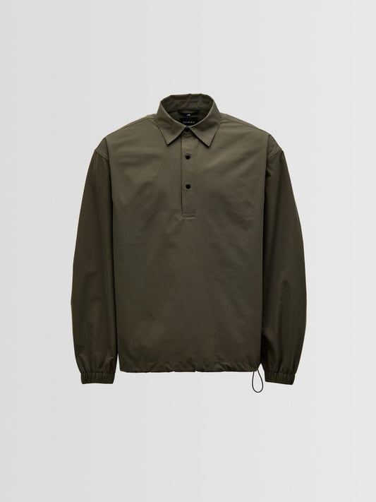 Oakdale Overshirt - Mörk Olivgrön