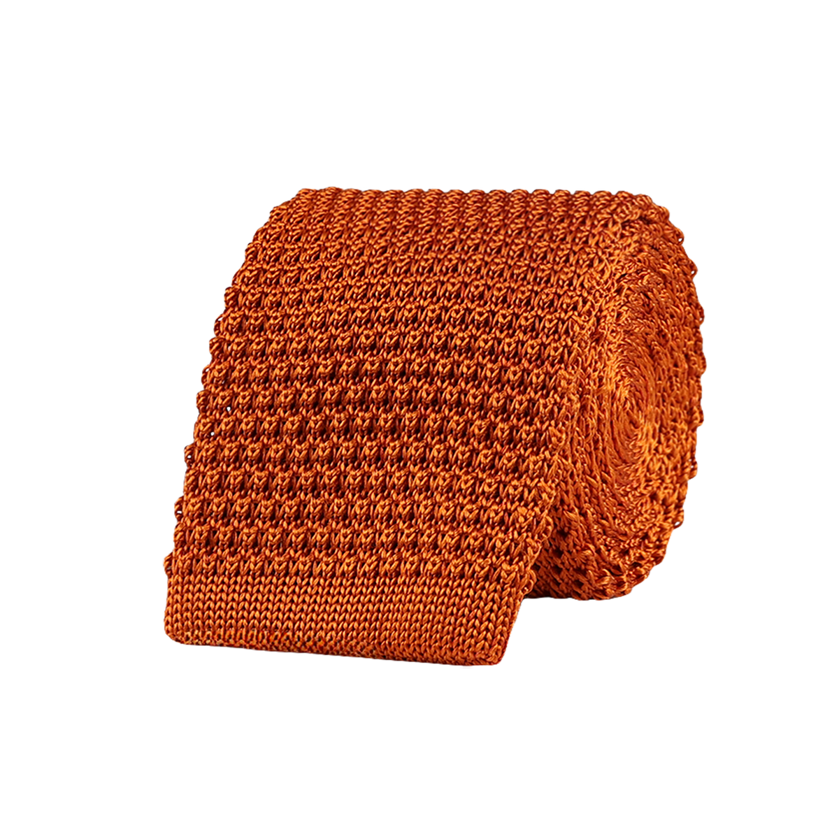 Knitted Tie - 207 Orange – bild 1